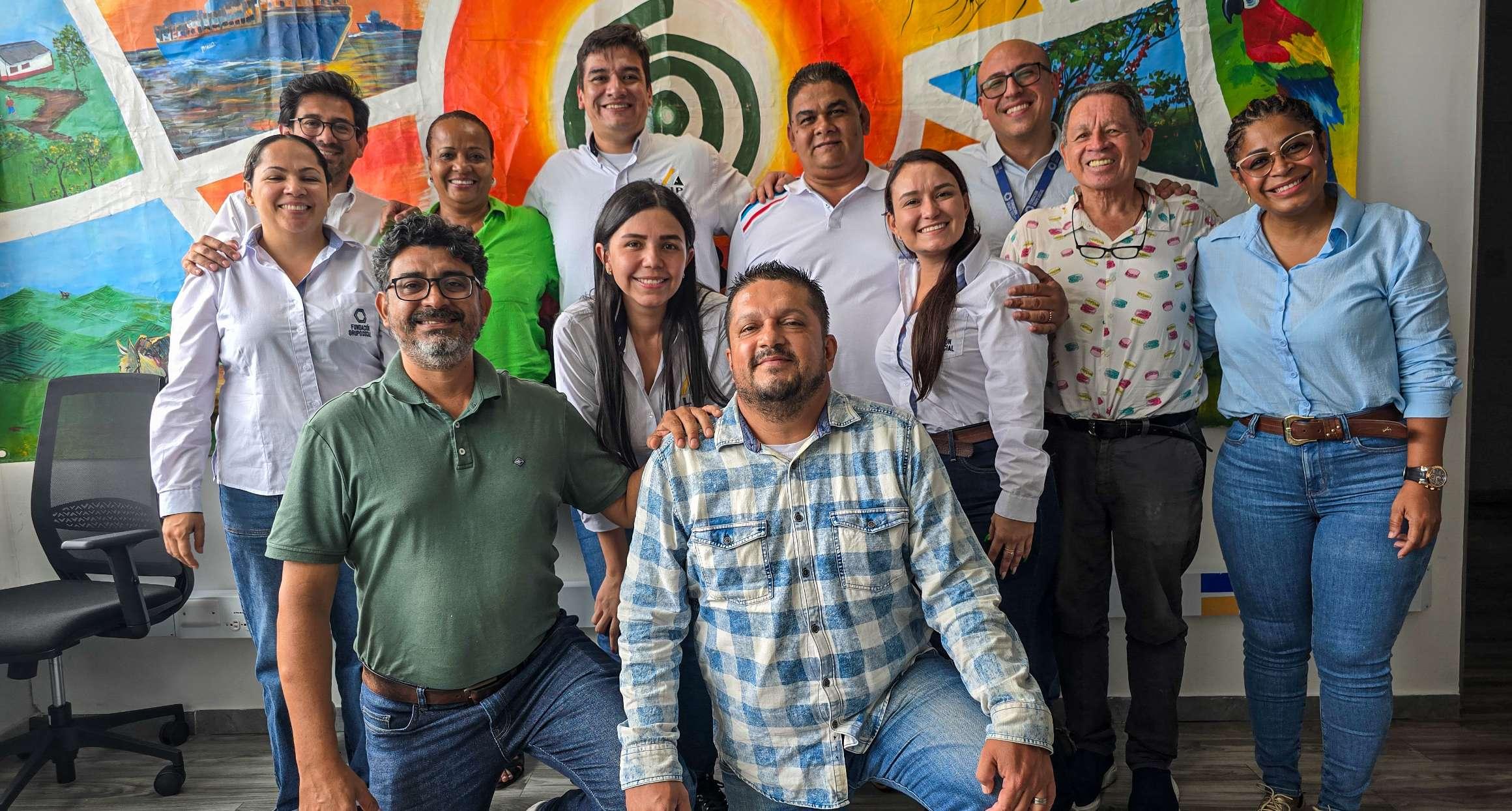 En Necoclí, la infraestructura comienza con el encuentro